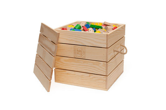 Magnetische Holzklötze KOOGLO GIGA COLOR